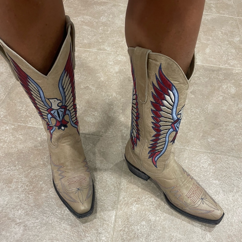 Still AVAILABLE! Patriotic Boots by Old Gringo